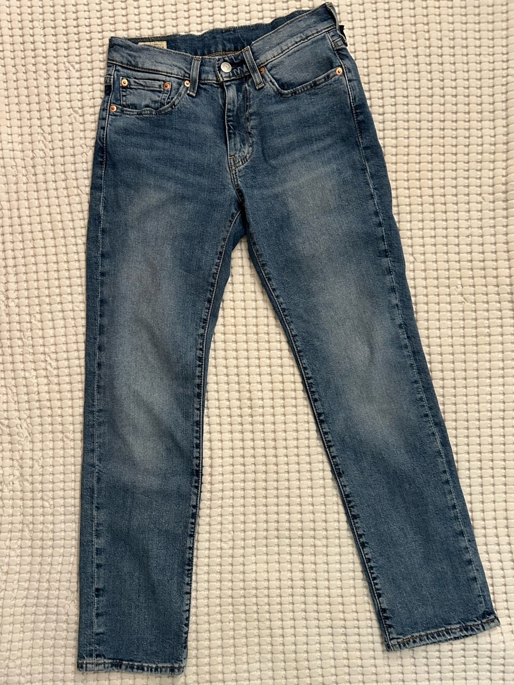 Levi's 514 Medium Blue Straight-Leg Jeans
